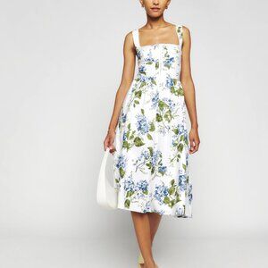 Reformation Tagliatelle Linen Dress - Sleeveless Dress